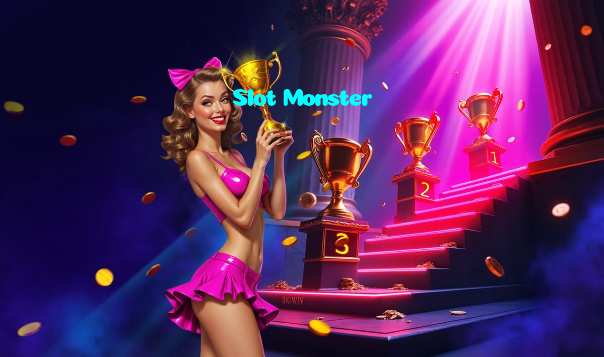 Slot Monster casino presented on mobile device in Pakistan with slots and live games